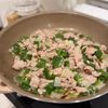 ワンパン15分！【大葉香る！鶏ひき肉とピーマンの炒めごはん】の工程3