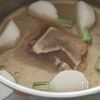 【美味しく胃を癒すならこれ！】かぶと明太子のうまだし茶漬けの工程2