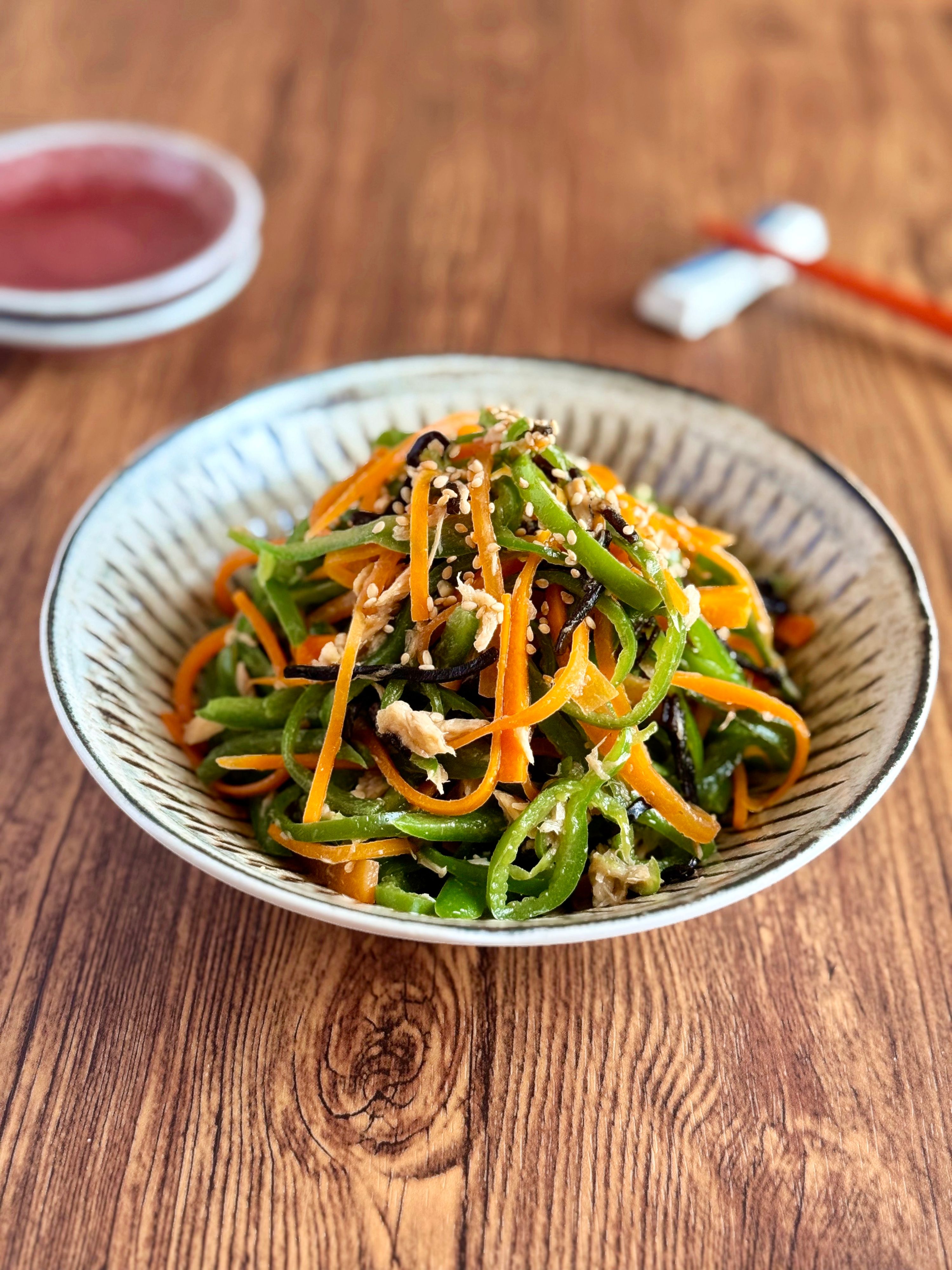 レンジで簡単！あと1品【ピーマンのうまみ和え】 | レシピサイトNadia