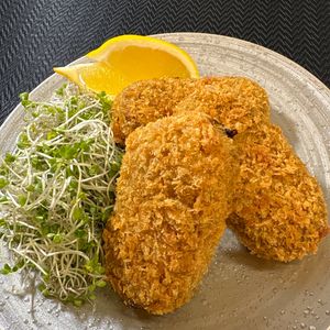 楽ラク手抜キッチン🐶🐾の作ってみた!投稿(レンジで簡単！ほくほくスパイシー♡さつまいものカレーコロッケ)