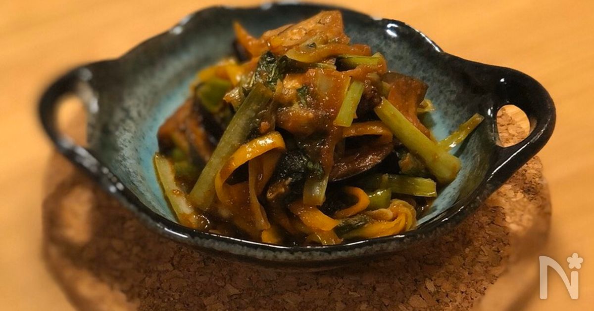 ご飯がすすむ！おろしダレの野菜炒め
