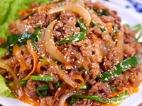 韓国料理店に行ったみたいなプルコギ✨スタミナ丼にもなるよ😋