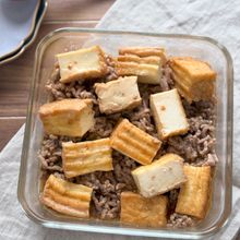 レンジで簡単！厚揚げ麻婆