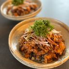 薬味たっぷり♪豚まぶし丼