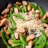 ヒラメの作ってみた!投稿(しらたきペペロン炒め【パパっと副菜】)