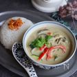 レンジで簡単！本格グリーンカレー
