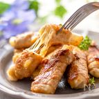 とろ～り♪長芋チーズの甘辛肉巻き