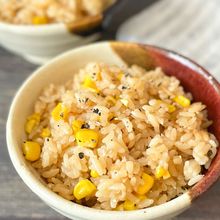 醤油麹×バターで絶品!とうもろこしご飯