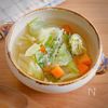 【野菜スープ】隠し味に梅チューブ?!絶品に変身✨