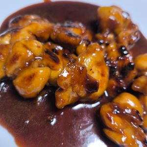 もっくまの作ってみた!投稿(フライパンで♪照りツヤ♡『手羽元のローストチキン』)