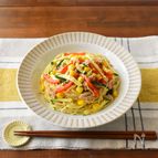 夏野菜たっぷり！カラフル塩焼そば