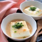 柚子香る♡たらこあんかけ豆腐