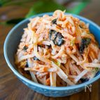 止まらない♪大根とツナキムチマヨ和え
