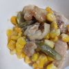 ぴぴちすの作ってみた!投稿(メンズもキッズも喜ぶ『むね肉とアスパラコーンの塩マヨソテー』)