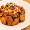 ミルクの作ってみた!投稿(【ボロネーゼ風♡ひき肉のトマトパスタ】ワンパン&包丁不要♡)