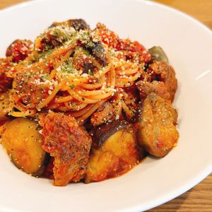 ミルクの作ってみた!投稿(【ボロネーゼ風♡ひき肉のトマトパスタ】ワンパン&包丁不要♡)