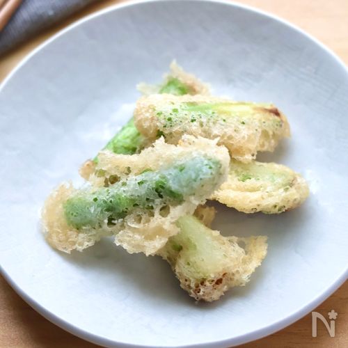 米粉でサクッと！アスパラのチーズフリット