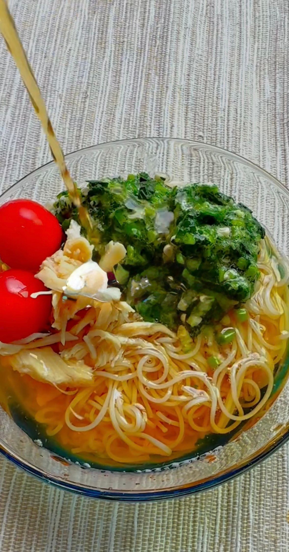 夏に食べたい！【とろとろ素麺】 | レシピサイトNadia