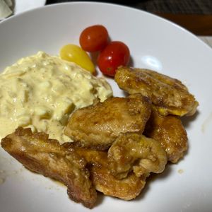 ぽちゃこの作ってみた!投稿(【ささみの焼きチキン南蛮】揚げずに簡単！ご飯が進む♡)