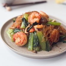 エビ小松菜春雨
