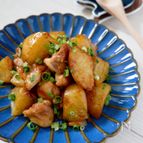 ＊スタミナおかず！＊ 鶏じゃがにんにくの香ばし醤油炒め