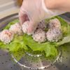 給食で大人気！【真珠蒸し】の工程3