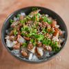 火を使わない♪簡単!ちくわ納豆ごはん