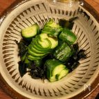 切り方の工夫で減塩！きゅうりの酢の物