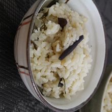 お餅アレンジ・山菜おこわ