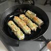 みんな大好き◎【ちくわ納豆の磯辺焼き】米粉でサクッと!の工程4