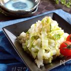 5分で作れる簡単副菜☆白菜の甘酢サラダ。