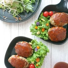 ふっくら♪れんこんハンバーグ