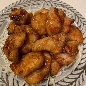ぐ〜たら子の作ってみた!投稿(鶏むねで！【たれマヨチキン】焼肉のたれ×マヨネーズでやみつき)