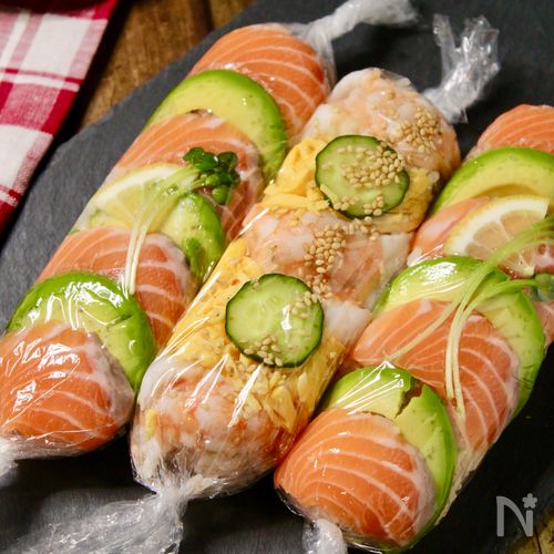 【巻かないからお手軽♪】キャンディ寿司