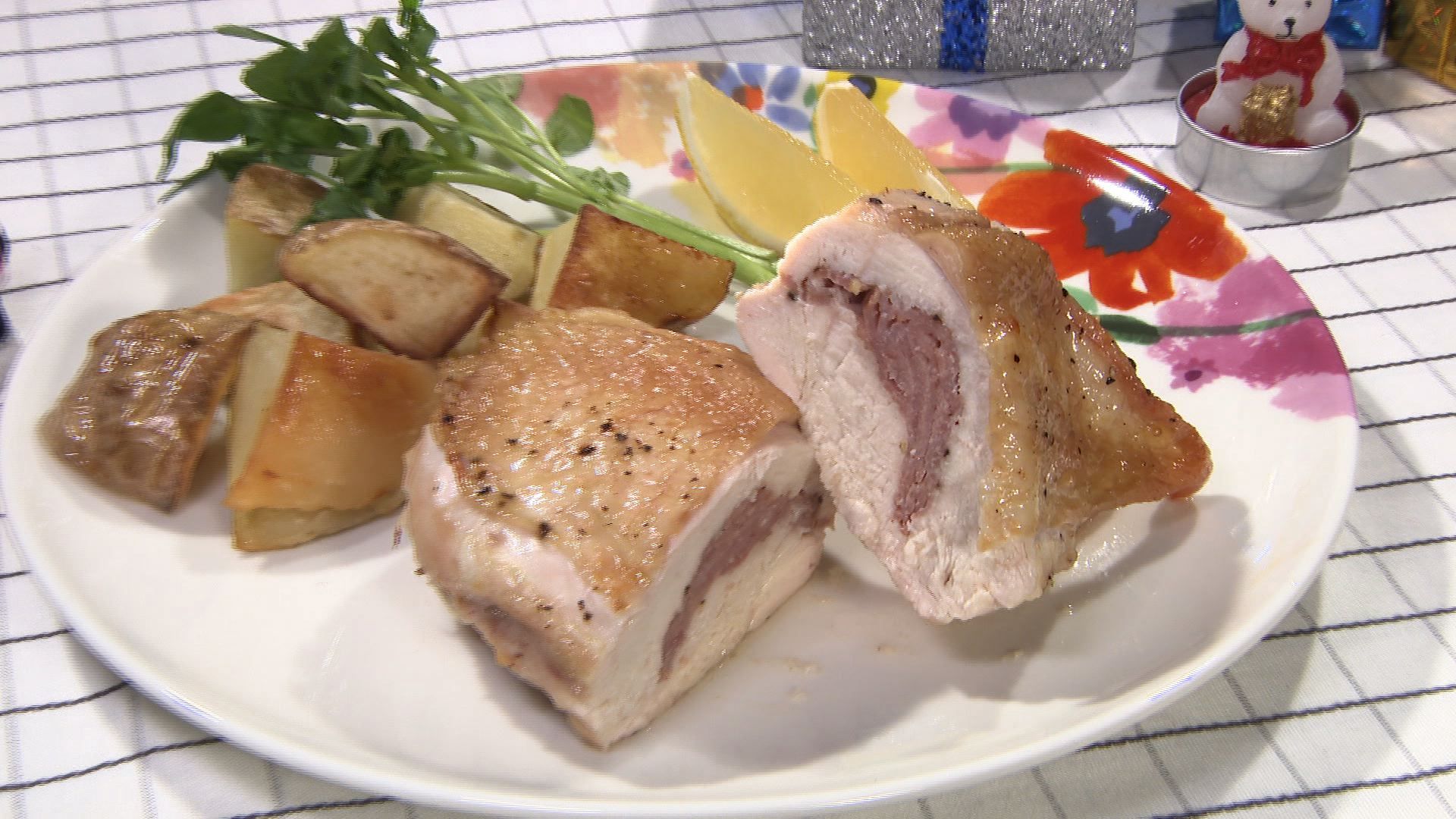 【生ハム】生ハム詰めチキンのオーブン焼き レシピサイトNadia