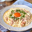 【和風カルボナーラうどん】濃厚旨い！5分で作れる♪