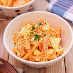 【にんじんの卵サラダ】にんじんと卵で褒められ絶品副菜！