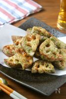 シャキシャキ、止まらん♪れんこんのり塩唐揚げ
