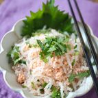 大葉入り明太しらたき【調味料なし・低糖質・お弁当】