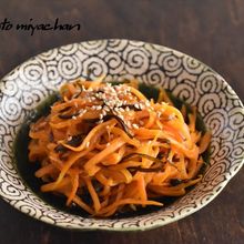 無限に食べられる！人参と塩昆布の簡単きんぴら