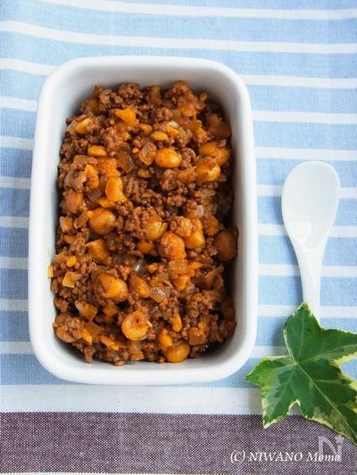 ひよこ豆入りスパイシー肉そぼろ By 庭乃桃 レシピサイト Nadia ナディア プロの料理家のおいしいレシピ