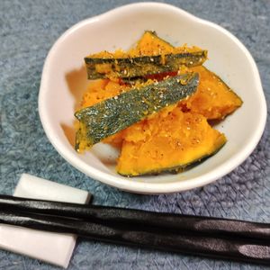 M＊Pの作ってみた!投稿(＼材料4つ簡単／レンチン6分【ほっくりかぼちゃバター】冷凍◎)