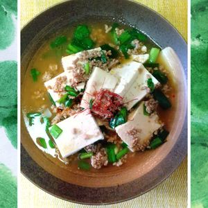 チョロリスの作ってみた!投稿(【スタミナニラ麻婆豆腐】10分でパパっと完成！)