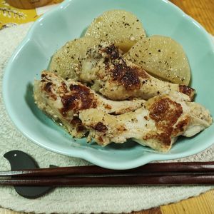 M＊Pの作ってみた!投稿(旨味たっぷり♡手羽元と大根の塩こうじ煮)
