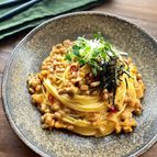 【納豆パスタ】混ぜるだけ！くせになる美味しさ！