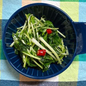 チョビの助の作ってみた!投稿(京都の老舗のお漬物風🥗✨きざみ水菜の浅漬け😋)