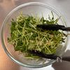 パパっと和えるだけ♪豆苗とツナのチョレギ風サラダの工程1