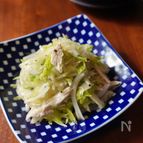 鶏肉と香味野菜のネギ塩サラダ