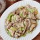 【豚こまとキャベツのとろうま炒め】節約おかず♪