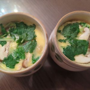 たりおの作ってみた!投稿(【茶碗蒸し】白だし＆レンジで簡単)